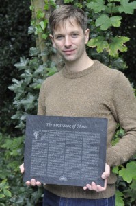 The first page of TheStoneBible The first page of TheStoneBible